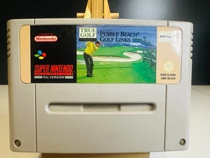 Pebble Beach Golf Links PAL [Super Nintendo] Loose Cartridge - Authentic - Picture 1 of 4