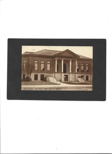 WASHINGTON STATE VINTAGE "Carnegie Library, Aberdeen" 1-12-1915 Aberdeen - Bild 1 von 2