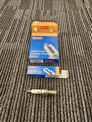 (QTY 4) Denso 5063 K20TXR U-Groove Spark Plug Fits 2002-2008 Mini Cooper S - Image 1 of 4