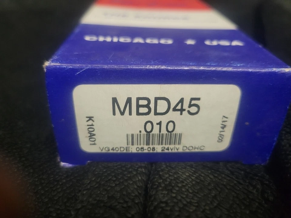 TopLine Main Bearing Set MBD45.010 Fits Nissan frontier, pathfinder, xterra 4.0L - Image 1 of 2