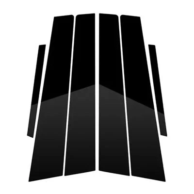 Poteaux de pilier noirs pour Cadillac CTS 14-15 (berline 4dr) 6pc Set Couvercle - Image 1 of 4