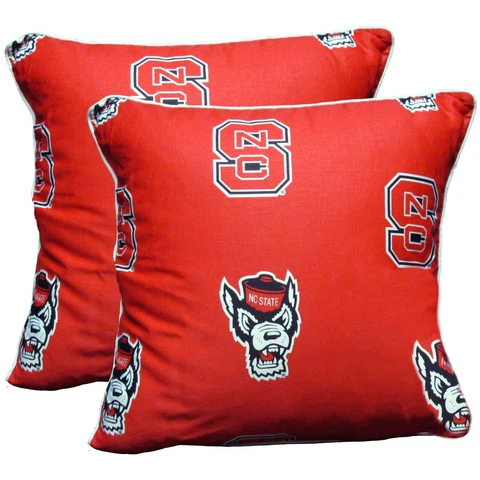 North Carolina State Wolfpack Decorative Pillow Cover