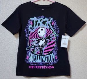The Nightmare Before Christmas Girls Graphic T-Shirt Size XS (4-5) BRAND NEW - Picture 1 of 4
