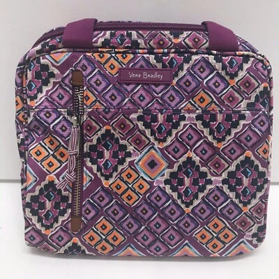 Bolso refrigerador de almuerzo Vera Bradley aligerado nuevo con etiquetas en diamantes soñados Foto 1 de 2