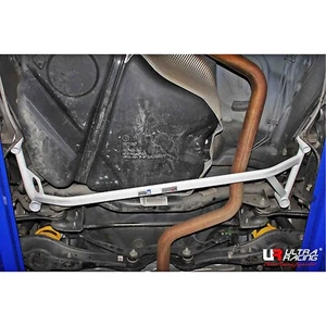 VOLKSWAGEN GOLF GTI MK7 2015-2021 ULTRA RACING 2 POINTS REAR LOWER MEMBER BRACE - Picture 1 of 10