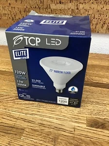 (1). TCP LED 17W P38 Dimmable 3000K Narrow Flood (LED17P38D30KNFL) - Picture 1 of 5