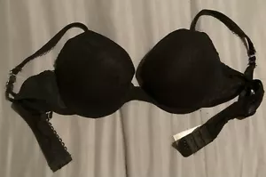 Natori Black #105951 Bra Size 36A Josie Plus FREE GIFT - Picture 1 of 6