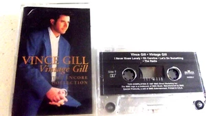 Vintage Audio Music Cassette Tape Vince Gill Vintage Gill Country - Picture 1 of 5