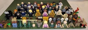 LEGO Harry Potter Minifigures w/ Weapons & Accessories + Parts Malfoy Luna Dobby - Picture 1 of 14