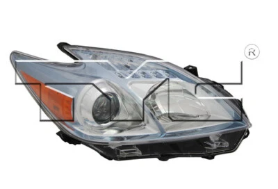 TYC Right Passenger Side Halogen Headlight for Toyota Prius 2010-2011 Models - Image 1 of 3