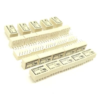 Lote de 25 relés TAKAMISAWA ALD9W-K DPDT NO/NC 125VAC .5 2x 9VDC enganche de bobina Foto 1 de 4