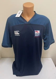 Royal Navy Embroidered Canterbury Rugby Shirt - Picture 1 of 1