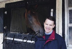 Horse Racing - Aidan O'Brien - Hand Signed 12x8 Inch Photograph - COA - Picture 1 of 1