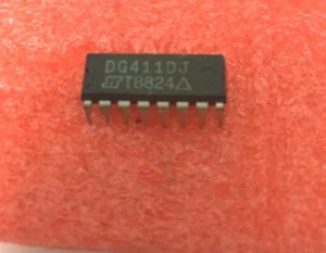 1pcs DG411J Precision Monolithic Quad Spst CMOS Analog Switch 16DIP Siliconix - Picture 1 of 2