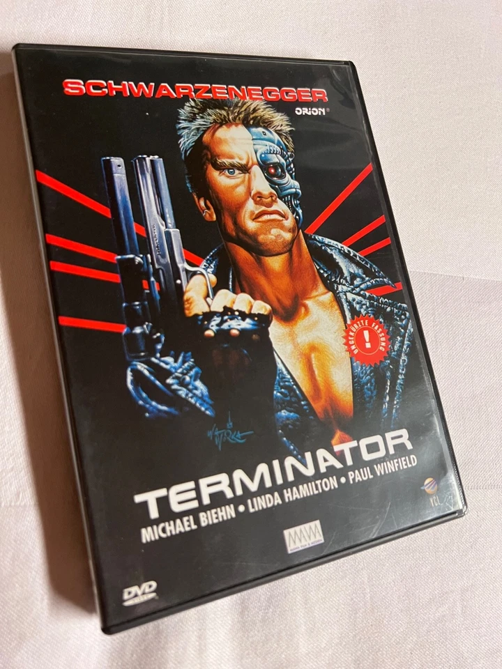 Terminator - uncut - Arnold Schwarzenegger | Zustand neuwertig | DVD - Bild 1 von 3