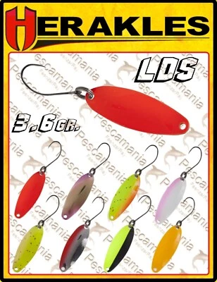 Hügelig Herakles Lds Spoon Gr. 3,6 Künstlich Forelle See Steinbruch Area Game - Bild 1 von 4