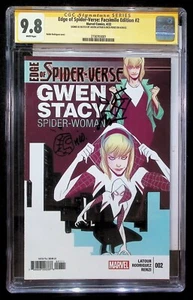 EDGE OF SPIDER-VERSER FACSIMILE EDITION #2 ROBBI R SIGNED+SKETCH JASON L, RICO - Picture 1 of 2