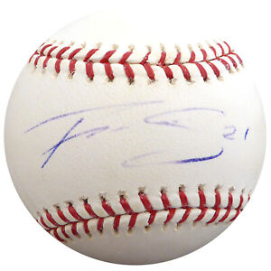 Franklin Gutierrez Autographed Signed MLB Baseball Mariners MCS Holo #39484