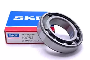 SKF 6007 C3 RODAMIENTO RÍGIDO DE BOLAS, TIPO ABIERTO, SIN SELLOS 35x62x14 mm - Imagen 1 de 3