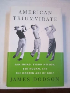 AMERICAN TRIUMVIRATE BOOK BY JAMES DODSON AUTOGRAPHED - Picture 1 of 5