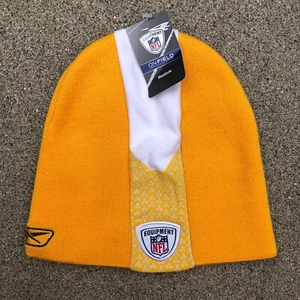REEBOK Green Bay Packers On Field Beanie Hat Men's One Size NFL Cap Winter NWT - Picture 1 of 8
