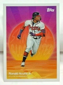 Ronald Acuna Jr. 2020 Topps On Demand MLB Summer Blockbuster #7 BRAVES SP /1886 - Picture 1 of 2