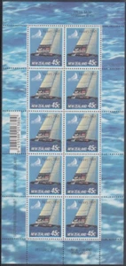 NEW ZEALAND Sc # 1277.1 CPL SHEET of 10 - 1995 AMERICA'S CUP - Picture 1 of 1
