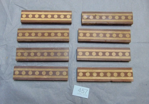 Antique Victorian Hall Floor Encaustic Geometric Boarder Tiles Path ref 457 Cover