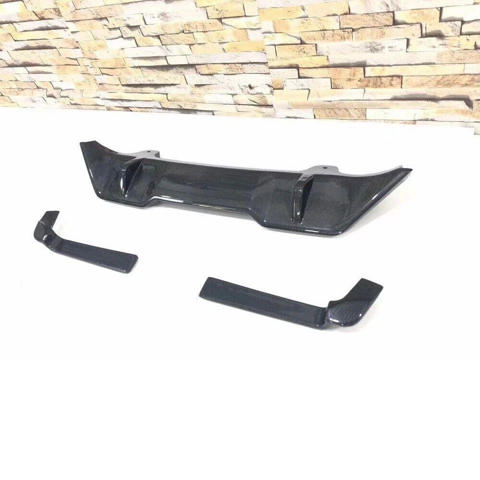 Labio difusor de parachoques trasero de fibra de carbono para BMW F44 M235i 2020-2024 Foto 1 de 4