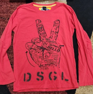 Desigual T-Shirt Boy's Multicolor Sz 11/12Years  Round Neck - Image 1 of 3