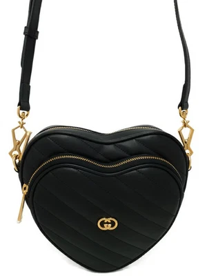 GUCCI Interlocking G Heart Shoulder Bag - Image 1 of 4