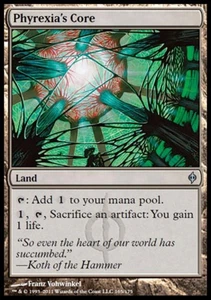Phyrexia's Core - Medium Play MTG New Phyrexia - Picture 1 of 1