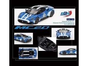 Maserati MC20 #1 Blue with White Stripes and Black Top "Maserati Performance Exp - Picture 1 of 4