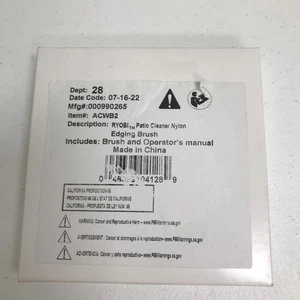 Nylon Kantenbürste für Terrassenreiniger mit Drahtbürste Kantenschneider - Bild 1 von 4