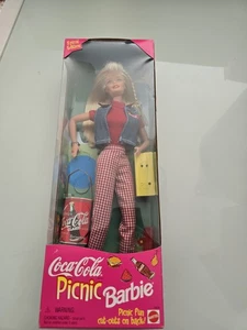 Vintage Mattel Special Edition Coca-Cola Picnic Barbie 1997, # 19626 - Brand New - Picture 1 of 3