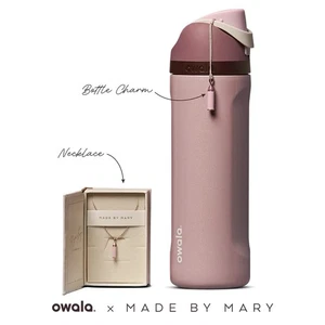 Owala X Hecho por María 💄 Encantado Para Conocerte 24oz Envío Gratis Collar Botella Dije - Imagen 1 de 6