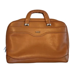 Bolso de Mano TUMI Business Cuero Marrón para Laptop 2947T Raro Usado - Imagen 1 de 11