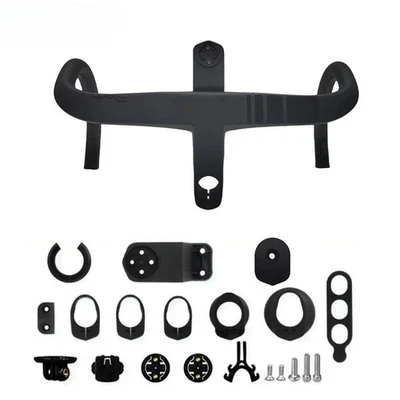  Carbon Road Bike Integrated Handlebar Internal Cable 28.6mm with Spacers  - Image 1 of 4