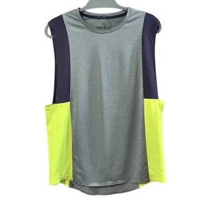 Robert Geller x Lululemon Take The Moment Neon Yellow Sleeveless Muscle Tank - Bild 1 von 6