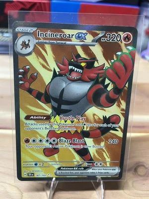 Incineroar ex 187/162 Sv05: Temporal Forces Holo - Image 1 of 2