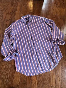 Men's Ralph Lauren Golf Tilden Long Sleeve Button Front Shirt - Large - EUC - Picture 1 of 9