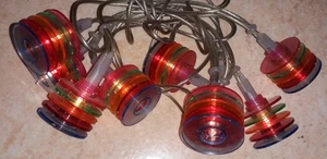 Guirlande Électrique Lumineuse Noël 8 ampules couleurs lampion - Imagen 1 de 4