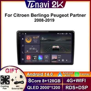 Für Citroen Berlingo Peugeot Partner 2008-2019 Auto CarPlay Autoradio GPS Player - Bild 1 von 31
