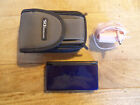Nintendo DS Lite Metallic Blue with Bag and Pink Charger Working