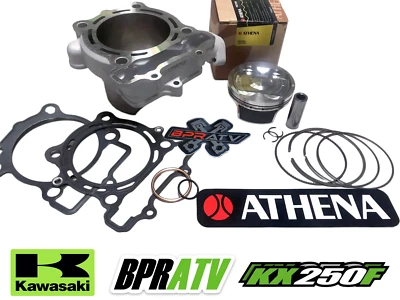 11 12 Kawasaki KX250F KX 250F 83mm 290cc Athena Big Bore Top Cilindro Pistón Kit Foto 1 de 4