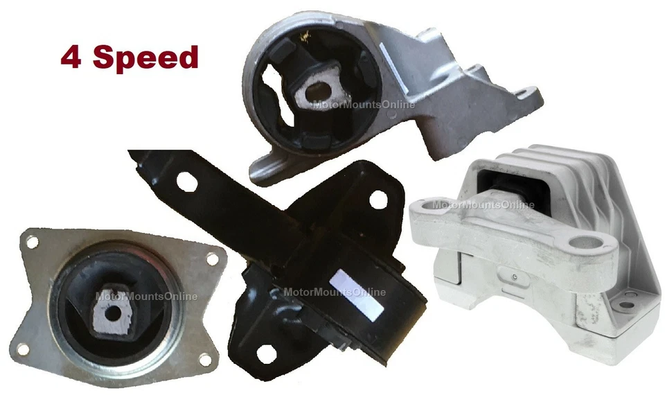 Motor 9MB112 4 piezas apto para motor de 2,4 L 2007-2009 Saturn Aura automático 4 velocidades Foto 1 de 1