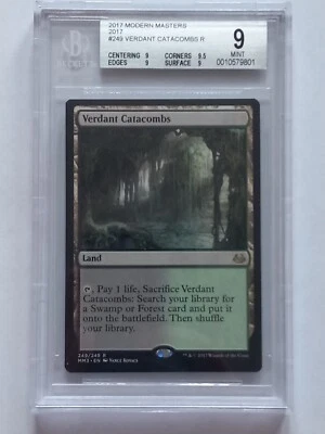 MTG Verdant Catacombs Modern Masters 2017 Rare BGS 9.0 - Image 1 of 2