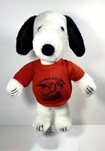 Snoopy Kleidung Outfit Plüsch Stofftier Sweatshirt Gangs All Here Charlie - Bild 1 von 10
