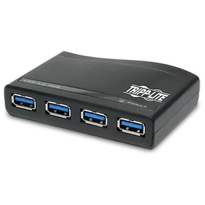 Hub Tripp Lite 4 ports USB-A 3.0 SuperSpeed U360-004-R - Photo 1/13