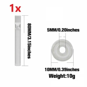 1 x portasigarette tubo vetro tabacco One Hitter - Foto 1 di 6